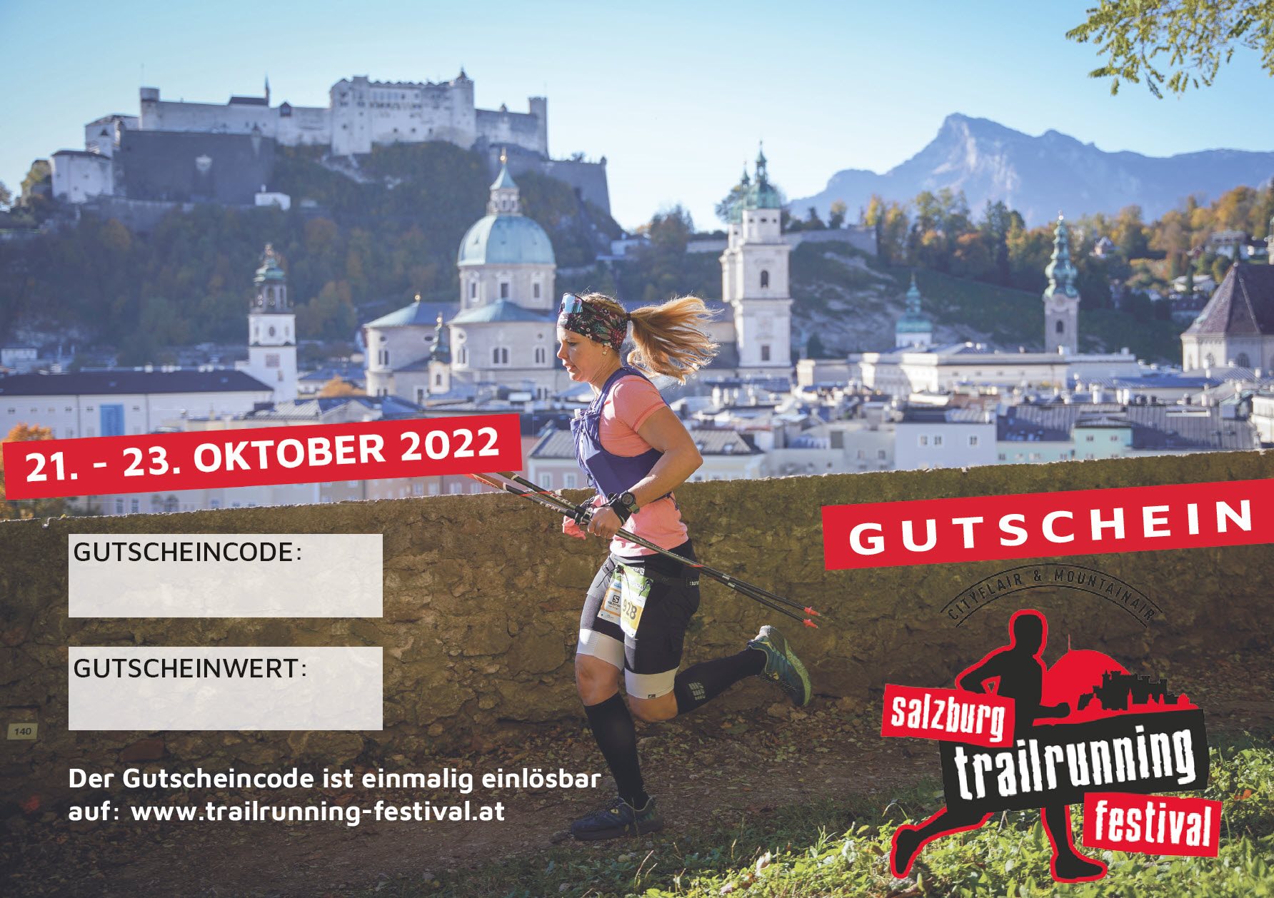 Gutschein Salzburg Trailrunning Festival